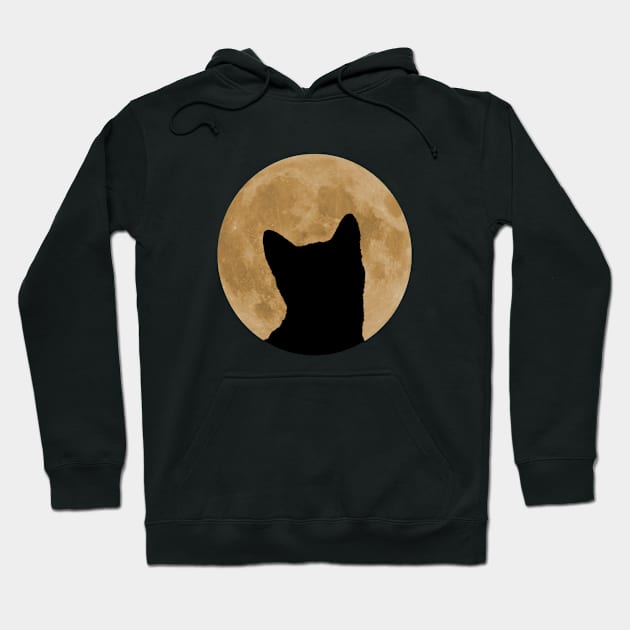 Cat on the Moon Hoodie by That's My Doggy